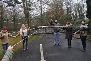 Der Teamkran von Impuls Training Tools