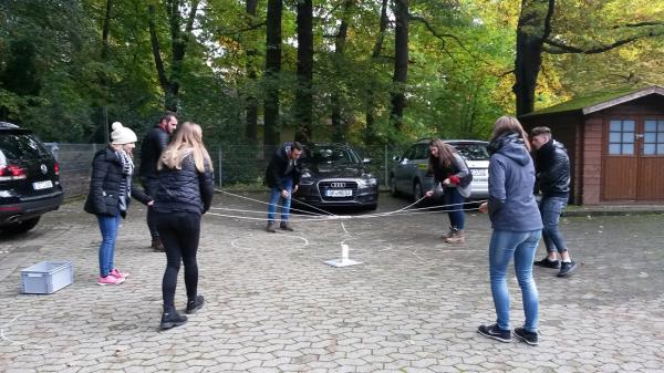 Der Teamkran von Impuls Training Tools